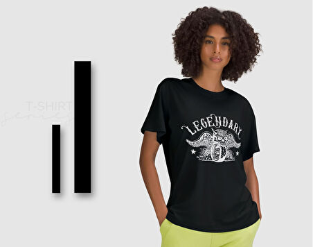 BK Gift Motorsiklet Tasarımlı Kadın Siyah T-shirt -5, Arkadaşa Hediye, Doğum Günü Hediyesi, Sevgili Hediyesi