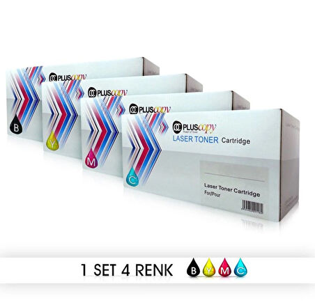 Canon CRG067 Muadil 4 Renk Toner Seti  LBP633cdw / MF651CDW / MF655CDW / MF657CDW
