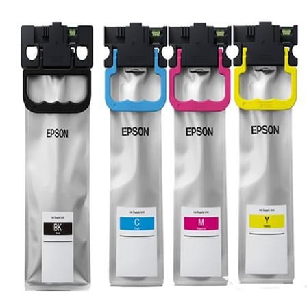 Epson T01C1-T01C4 Orijinal Çipli 4 Renk Muadil Kartuş Seti WF-C529R WF-C579R
