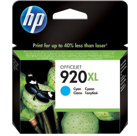 HP 920XL CD972AE Orijinal Mavi Kartuş OfficeJet 6000 6500