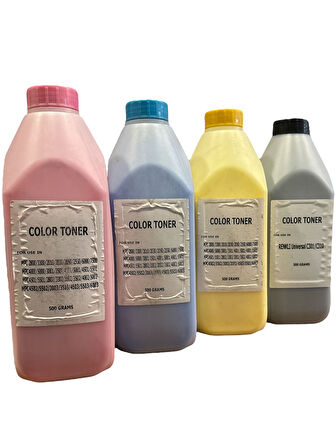 Renkli Toner Tozu OKI UNIVERSAL KIRMIZI 500 GR