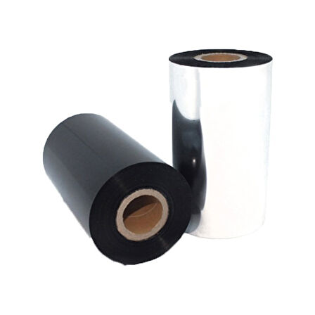 WX-10FBK Standart Wax Ribbon 110mm x 300m 1 inç Outside