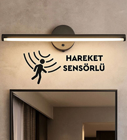 BK Gift Sensörlü Yapışkanlı Dekoratif Kablosuz Pilli Led Aplik, Gece Lambası, Ev Hediyesi
