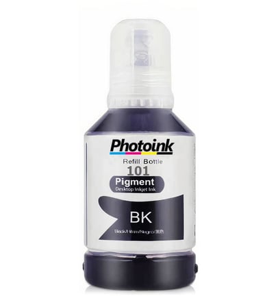 Epson 101 EcoTank Uyumlu Photoink Pigment Siyah Mürekkep