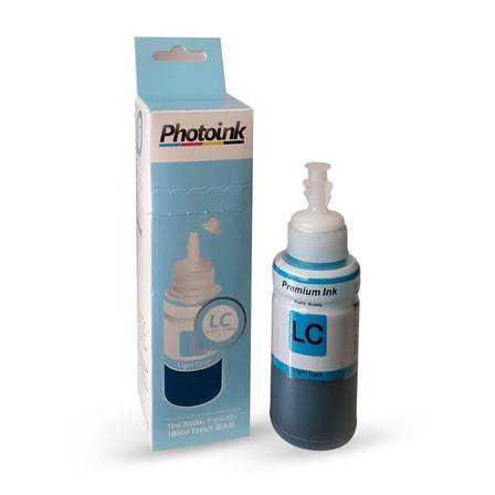 Epson T6735 Uyumlu Açık Mavi Photoink Plus Mürekkep 70 ml L800 L805 L810 L850 L1800
