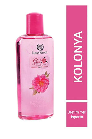 Lavendrose Doğal Gül Kolonyası 200 ml LAVENDROSE Geleneksel Dökme kolonya 70 derece