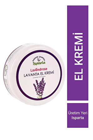Lavendrose El Kremi **ısparta Kuyucak Lavantası Lavanta El Kremi 125 Ml**