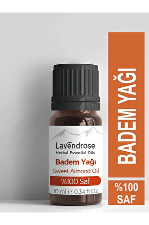 Lavendrose Tatlı Badem Yağı %100 Saf -sweet Almond Oil- * Isparta