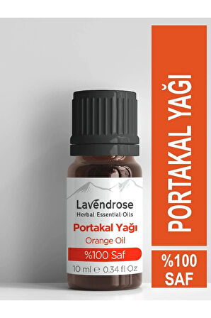 Lavendrose Portakal Yağı %100 Saf- Bitkisel Aromaterapi Yağı Portakal Uçucu Yağı 10ml -orange Oil