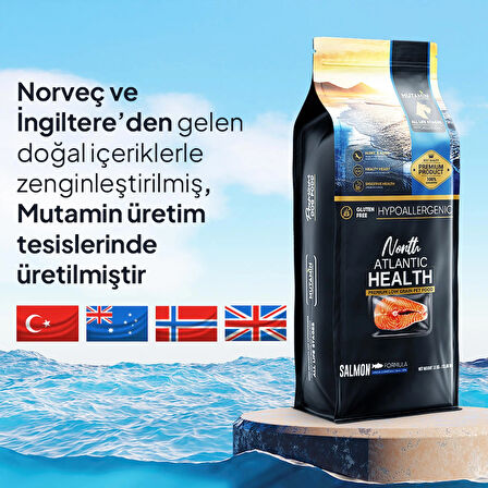 North Atlantic Health Somonlu Yetişkin Köpek Maması 15KG - Mutamin Fabrikadan Orjinal