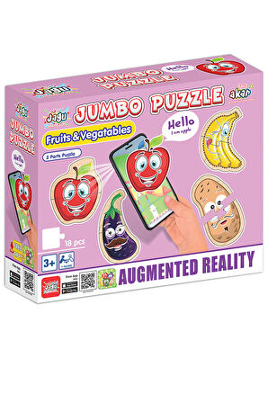 Jumbo Puzzle Meyveler ve Sebzeler Jagu