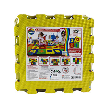 90-986 ECO EVA 33X33 RAKAMLAR 7MM
