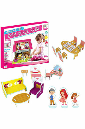 EVİM GÜZEL EVİM 3D PUZZLE MAKET