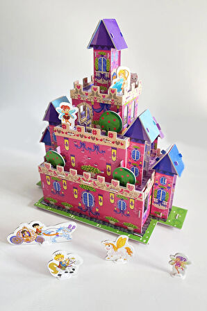 3d Puzzle Maket Prenses Kalesi Jagu(XL)