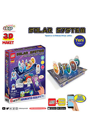 3D PUZZLE MAKET SOLAR SİSTEM JAGU