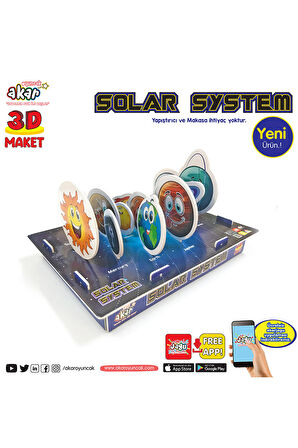 3D PUZZLE MAKET SOLAR SİSTEM JAGU