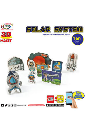 3D PUZZLE MAKET SOLAR SİSTEM JAGU