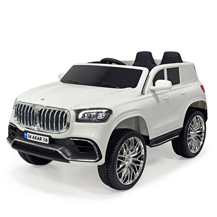 baby toys ADMIRE   KUMANDALI AKÜLÜ ARABA -BEYAZ GT 12V