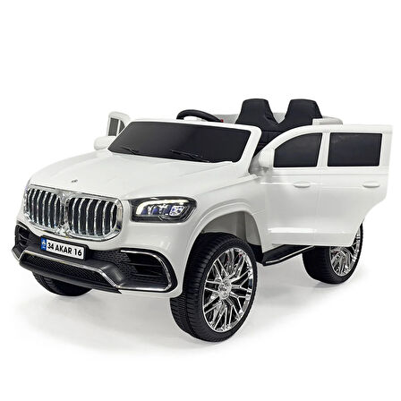 baby toys ADMIRE   KUMANDALI AKÜLÜ ARABA -BEYAZ GT 12V