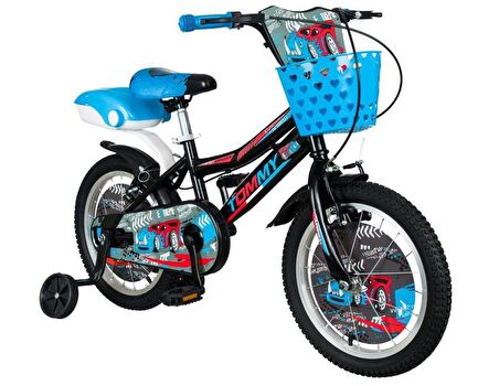 TommyBike 16 jant Bisiklet Lüx Aksesuarlı Çocuk Bisikleti 5-8 Yaş