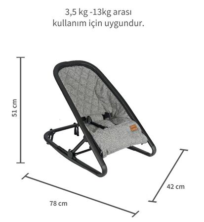 TommyBaby Balance Ana Kucağı Katlanabilir Sallanır Ana Kucağı