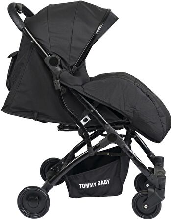 TommyBaby Golf Kabin Bebek Arabası Black Kabin Boy