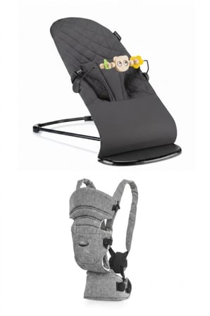 Tommybaby Elite Lüx 2'li Set-Ana Kucağı ve Kanguru