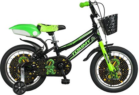 TommyBike 16 jant Lüx Aksesuarlı Çocuk Bisikleti 5-8 Yaş