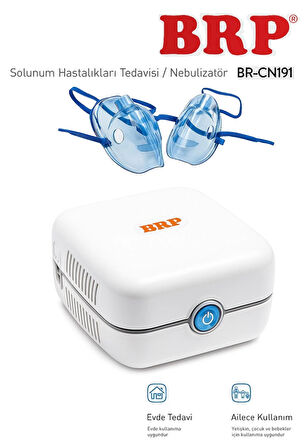 KOMPRESÖRLÜ NEBÜLİZATÖR-TÜM AİLE KULLANABİLİR-COMPRESSOR NEBULIZATOR