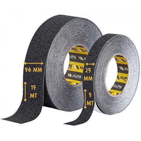 Kupa Kaydırmaz Bant Merdiven Zımpara Bandı - 50 mm X 15 mt