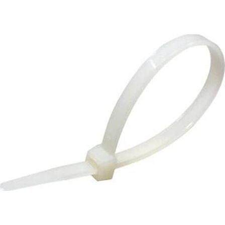 Kupa Plastik Cırt Kelepçe Beyaz 3.6 x 200 mm. - 100 Adet