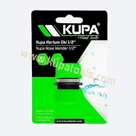 Kupa Hortum Birleştirici Eki - 1/2"