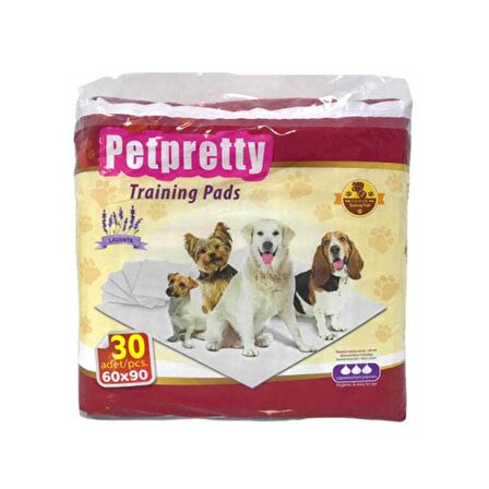 Training Pads-Köpek Eğitim Çiş Pedi Lavantalı 60x9