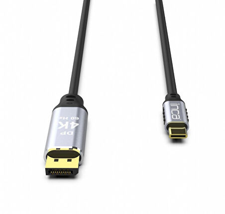 INCA ITCD-02TX TYPE-C TO DİSPLAYPORT 4K 2 METRE KABLO