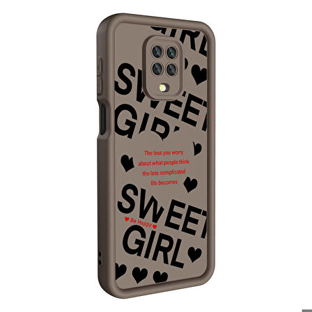 Xiaomi Redmi Note 9S Kılıf Kamera Korumalı Baskılı Arka Yüzey Klas Kapak