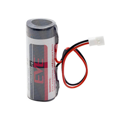 Eve ER18505H 3.6V Lityum Pil İnce (Geniş) Soketli