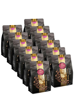 Extra Aroma Espresso Çekirdek Kahve | 12x500g | %100 Arabica | Zengin Çiçeksi Aroma | Yumuşak Gövde