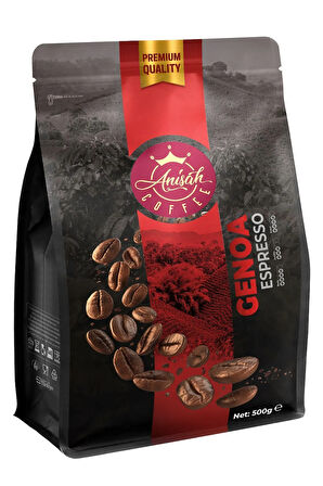 Genoa Espresso Çekirdek Kahve | 500g | Aromatik Tat Ve Zengin Krema