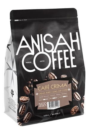 Caffè Crema Çekirdek Kahve | 250gr | %100 Arabica