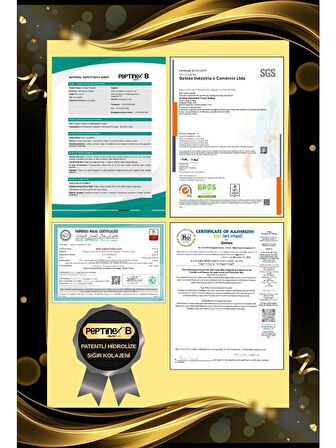 Dr. Sammy's Kolajen 10.000 mg Tip 1-3 %100 Saf Patentli Hidrolize Sığır Kolajeni, 150mg Hyaluronik Asit, 500 mg Vitamin C, 200 mg Glutatyon, 25mg Resveratrol, 100 mg Elastin, Collagen Diyet Takviyesi
