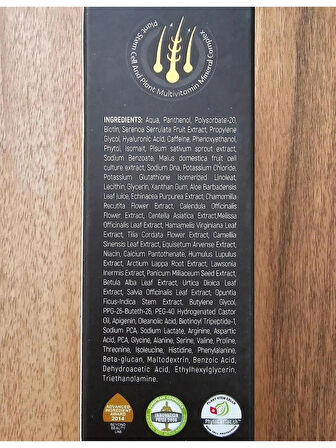 Dr. Sammy's Quarine Onarıcı Premium Saç Serumu (1 Aylık) Dökülmelere Karşı Bitkisel Kök Hücre Ekstratları, Vitamin ve Mineral Içeren %100 Saf ve Doğal Saç, Sakal, Kaş, Kirpik için Serum