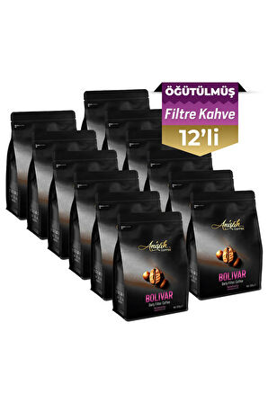 Bolivar Daily | Öğütülmüş Filtre Kahve | 12x500g | Orta Kavrulmuş (MEDİUM ROAST)