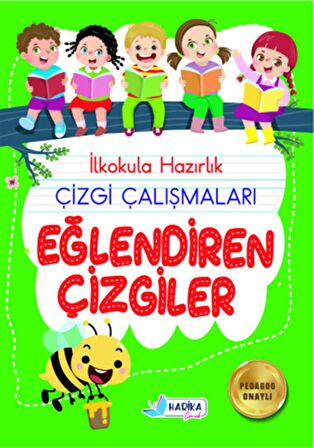 5-6 Yaş İlkokula Hazırlık Çizgi Çalışmaları Seti 5 Kitap 160 Sayfa