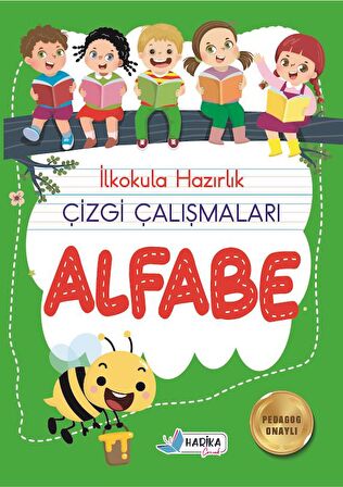 5-6 Yaş İlkokula Hazırlık Çizgi Çalışmaları Seti ve 1.SINIF İLK OKUMA SETİ 13 Kitap 288 Sayfa 