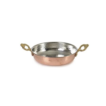 Onay 14 cm Bakır Sahan Tava