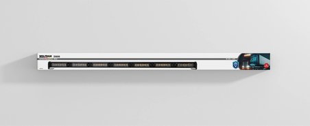 Led İkaz Lambası Yuvarlak Modül 14 Fonksiyon 106 cm 10/30V E-Belgeli 42W - WOLFRAM 31606