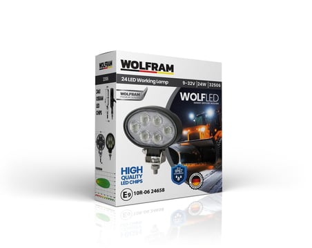 Wolfram Wolf Serisi 32506 Çalışma Lambası Elips Midi 2040 Lümen FLOOD - WOLFRAM 32506