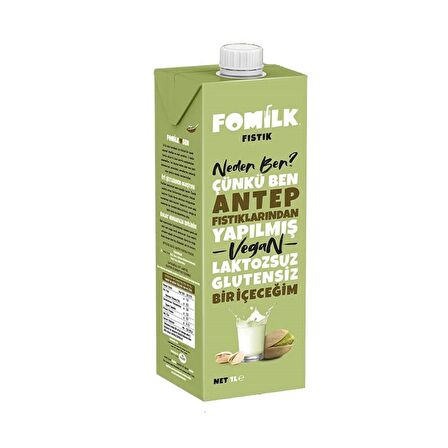 Fomilk Antep Fıstığı Sütü 1lt