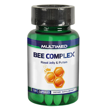 Multimed Bee Complex (Propolis, Arı sütü, Polen) 120 Kapsül