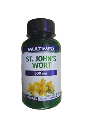 St. John's Wort Sarı Kantaron Ekstresi & Melisa Ekstresi 120 Kapsül